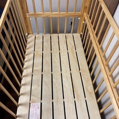 【清掃済】株式会社大和屋　トール Wオープンベビーベットの画像