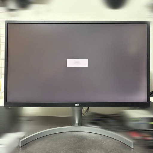 【引取限定】PCモニター2台セット（LG 27型4K ＆ IO-DATA 120Hz訳あり）※バラ売り不可