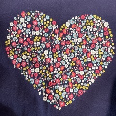 【美品】ハート　長袖100の画像