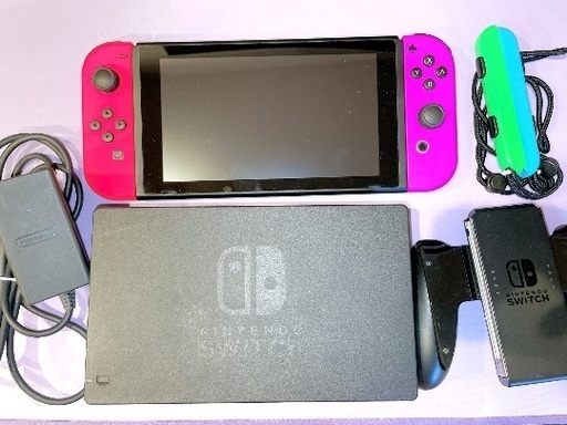 Switch本体 ピンク紫