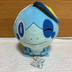 ポケモン　ぬいぐるみ　リーフィア、メッソンの画像