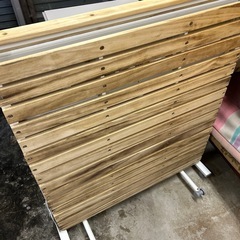 カインズ 宮付き 折りたたみスノコベッドの画像