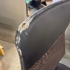 ナカバヤシ ネットチェア オフィスチェア デスクチェア 椅子 ハイバック   ダークブラウン　焦げ茶色の画像