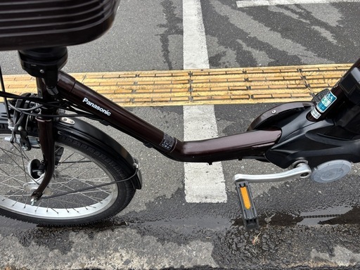 082中古20㌅Panasonic電動アシスト自転車　8.9Ah4点灯　082
