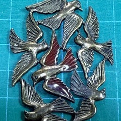 ペンダント（ハト）の画像