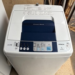 洗濯機　メーカー日立
の画像