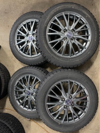 スイフト外し　175/65R15 21年製スタッドレス　ホイール付き4本セット