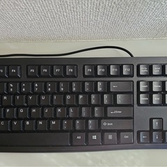 キーボードUS English配列 ブラック の画像