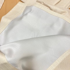 トップバリュ カーテン  無地 100×200 2枚セットの画像