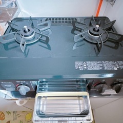 ガスレンジ　ガス台　未使用・美品の画像