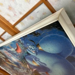 【特大・蓄光タイプ】ディズニー ジグソーパズル 102.5×73.5cm 光る 額付きの画像
