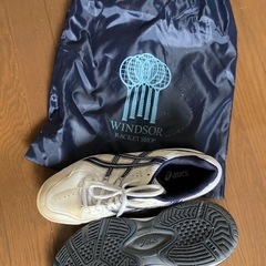 【テニス用品マルチセット】ラケット➕シューズ➕新品ボール➕ラケットケース各種の画像