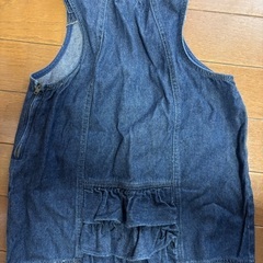 ベビー服　ジャンパースカート　べべ　BEBE 90サイズの画像