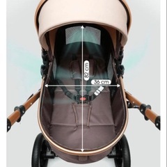 4輪ベビーカー の画像