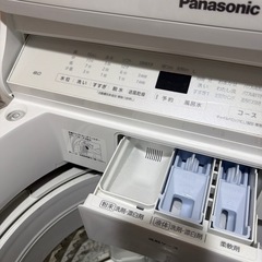 Panasonic 8kg洗濯機の画像