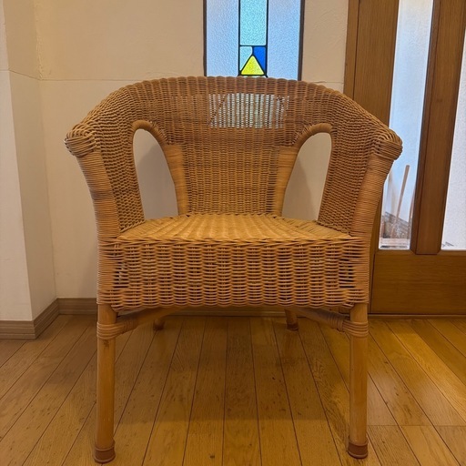 無印良品　ラタンチェア