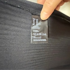 黒 ストライプ タイトワンピース Sサイズ 半袖 レディース の画像