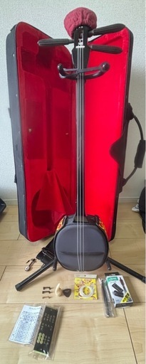 付属品多数 沖縄 ?三線フルセット！　東広島市でもお取り引き可能?