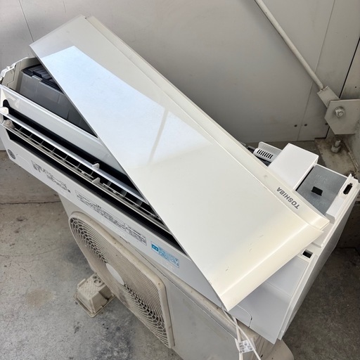 TOSHIBA ルームエアコン 大清快 RAS-E225P RAS-E225AP 6畳 パネル割れあり