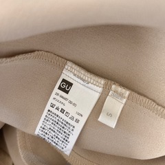 GU バックリボンキャミソールワンピースの画像