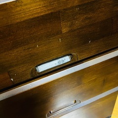 キャスター付き収納家具の画像