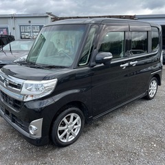 審査なし分割OK  ダイハツ　タントカスタム　平成27年式　車検2年付　走行14万キロ　の画像