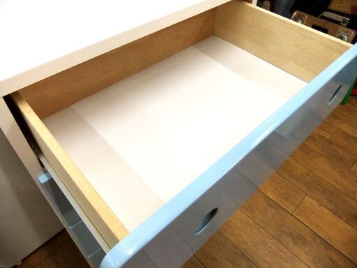チェスト タンス 6段 水色×ホワイト 横幅 約60cm 中古 引出し 箪笥 札幌市厚別区 厚別店