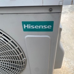 H isenseルームエアコンの画像