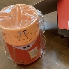 アンクルトリス　オリジナルようじ入れ１個　オリジナルメジャーカップ２個　セット　2022サントリー ノベルティ 楊枝入れ　新品の画像