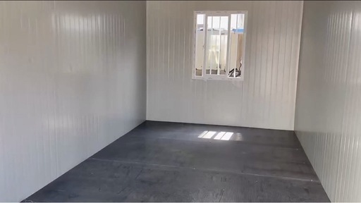 新品 コンテナタイプ プレハブ スーパーハウス　店舗、事務所、寮などに、自由組立式2.5m4m×2.8m 現物確認可能