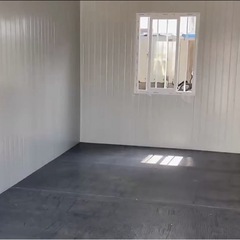 新品 コンテナタイプ プレハブ スーパーハウス　店舗、事務所、寮などに、自由組立式2.5m4m×2.8m 現物確認可能の画像