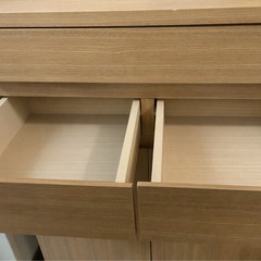 プリンター収納付きパソコンキャビネットの画像