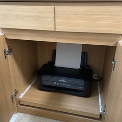 プリンター収納付きパソコンキャビネットの画像