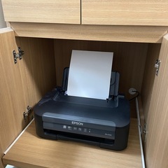 プリンター収納付きパソコンキャビネットの画像