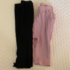 80くらい　保育園着　ズボン　女の子　6枚プラス2枚おまけの画像