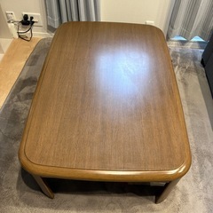 【引き取り限定】コタツ長方形（120×80cm） コタツ布団のおまけつきの画像