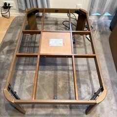 【引き取り限定】コタツ長方形（120×80cm） コタツ布団のおまけつきの画像