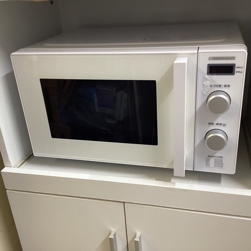 万代店　　ヤマダセレクト 2021年製 電子レンジ  フラット庫内