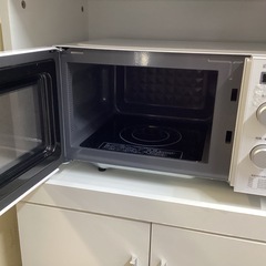 万代店　　ヤマダセレクト 2021年製 電子レンジ  フラット庫内の画像