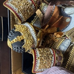 【無料】飾り棚付立派なカブトの画像