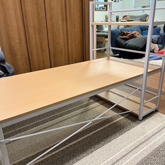 【お譲りします】棚付きデスク の画像