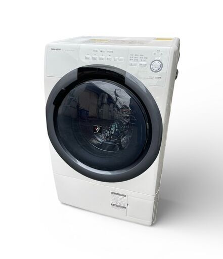 SHARP ドラム式洗濯機 ES-S7D-WR 7.0/3.5kg 2020年製