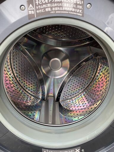 SHARP ドラム式洗濯機 ES-S7D-WR 7.0/3.5kg 2020年製