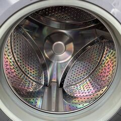 SHARP ドラム式洗濯機 ES-S7D-WR 7.0/3.5kg 2020年製の画像