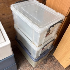 収納ケース3つの画像