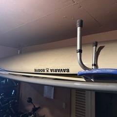 BAVARIA BOOTE オール付カヤック1人乗りの画像