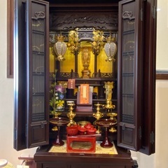 高級唐木仏壇一式セットの画像