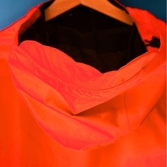 QUIKSILVER クイックシルバー BLACK GORE-TEX ジャケット S オレンジの画像