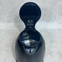A8744【お買い得商品‼】ヒロ・コーポレーション 電気ケトル HKT-100 ブラック 1.0Lの画像