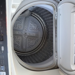 SHARP ES-TX5EJ　タテ型洗濯乾燥機 一人暮らしサイズの画像